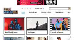 Desktop Screenshot of gigsinscotland.com